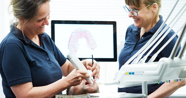 scanning af tænder ikast