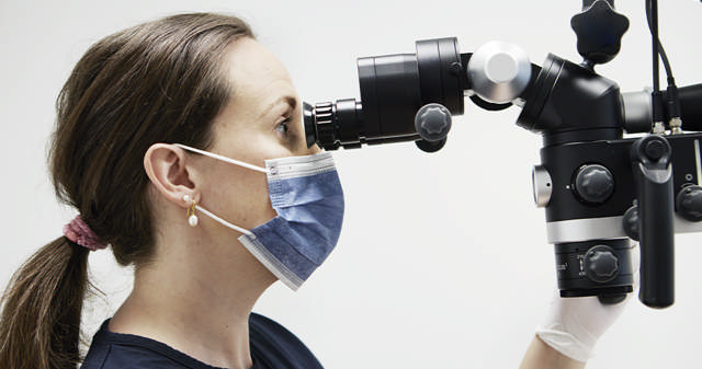 tandlæge nykøbing falster, mikroskop