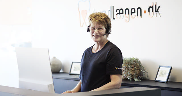 tandlæge nykøbing falster, lolland, receptionist